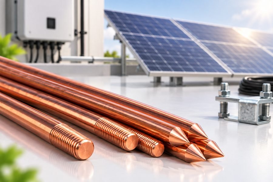 Copper Bonded Earthing Rod